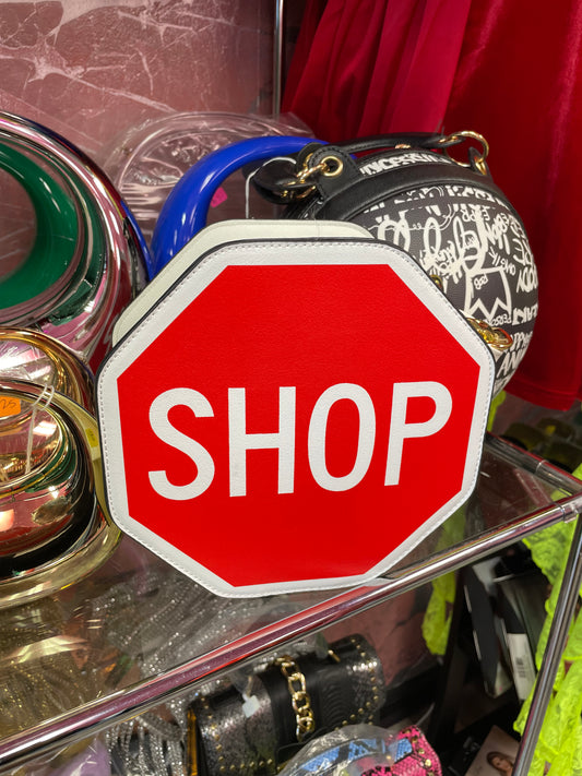 SHOP SIGN PURSE